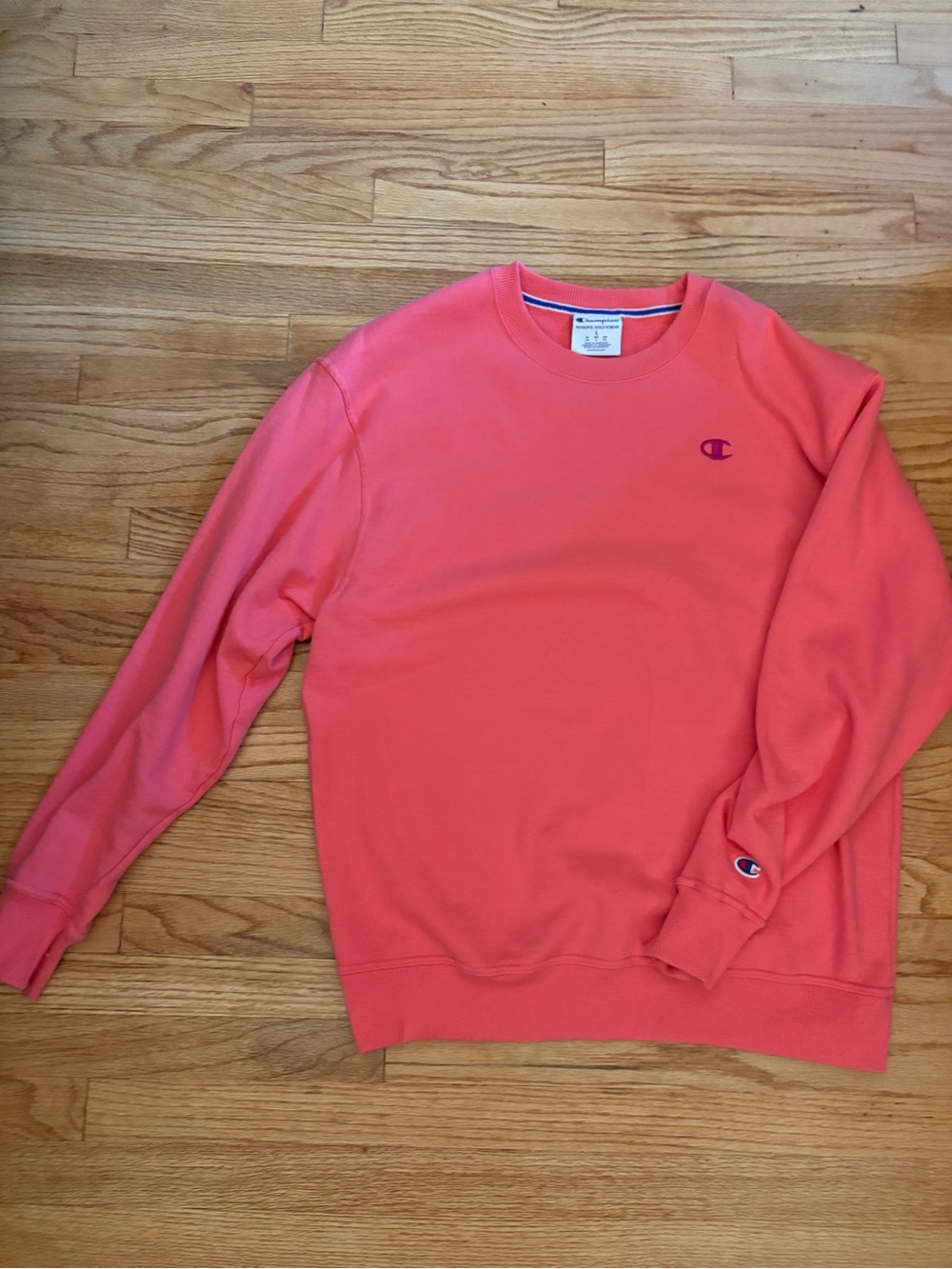 Champion Coral Crewneck Sweatshirt - Pink